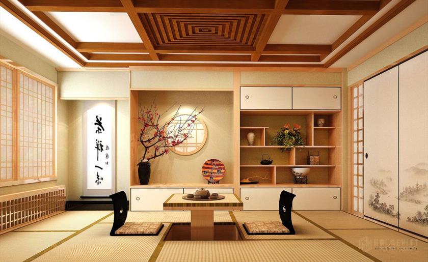 Sự đơn giản và tinh tế thường thấy trong phong cách nội thất Nhật Bản