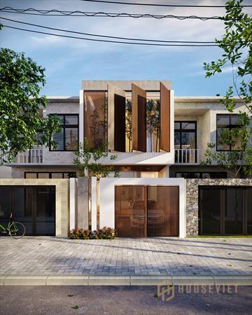 Mẫu nhà 1 trệt 1 lầu 5x15 phong cách hiện đại