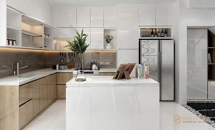 Khu bếp thiết kế