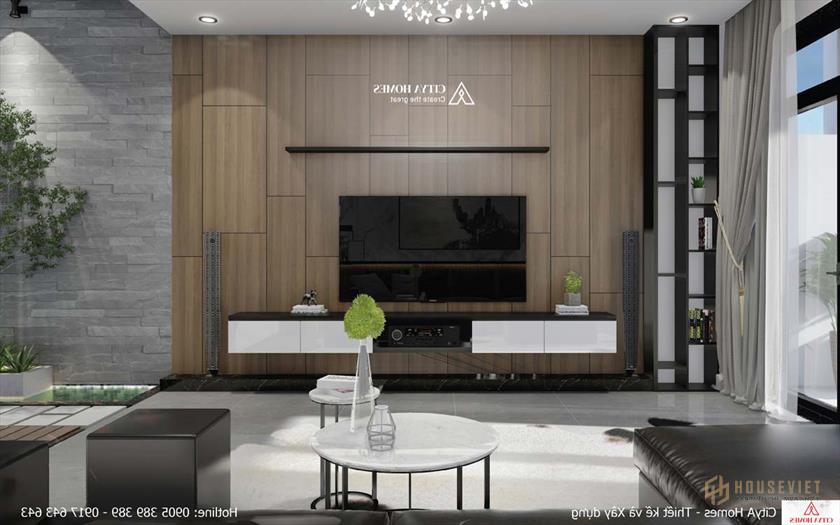 Phòng khách hiện đại theo xu hướng năm 2021