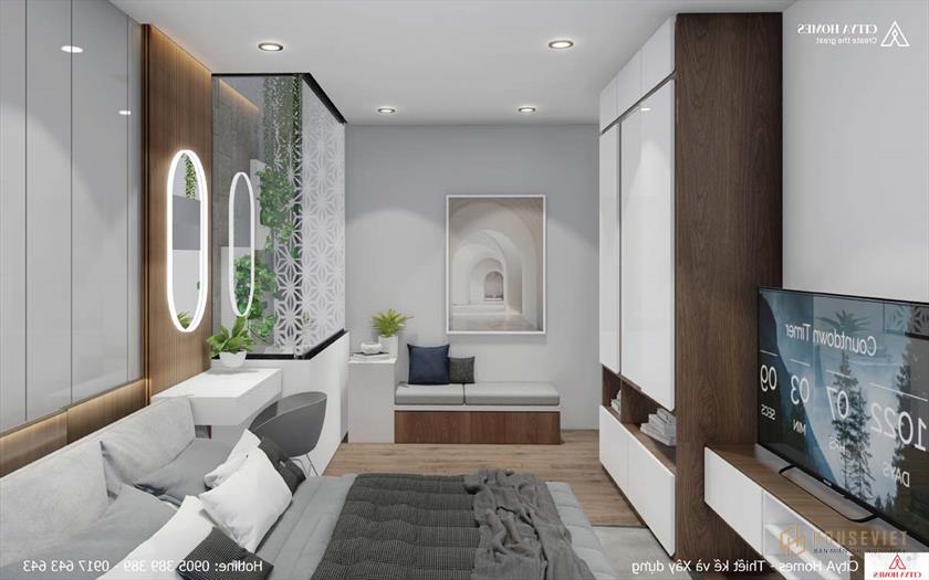 Mọi góc riêng tư trong nhà đều được chú trọng đến từng chi tiết