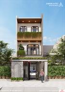 Nhà phố 3 tầng phong cách nhiệt đới tại Đà Nẵng - Khách Anh Nguyễn