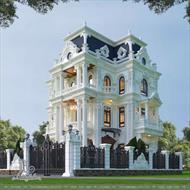 Thiết kế biệt thự 3 tầng kiểu Pháp (TGĐ: Chị Thủy - An Giang) BT33600