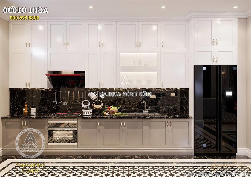 Nơi giữ lửa trong nhà được bố trí gọn gàng, ngăn nắp, sạch sẽ, tiện nghi.