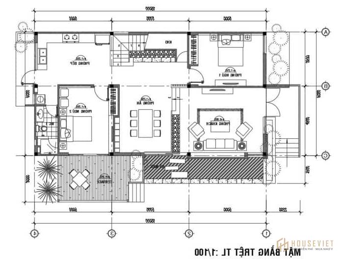 bản vẽ biệt thự