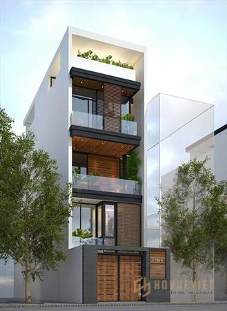 Mẫu thiết kế nhà ống siêu hiện đại với tầm nhìn rộng