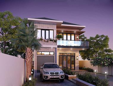 3 Mẫu thiết kế nhà 8x12m 2 tầng đơn giản với bản vẽ mặt bằng