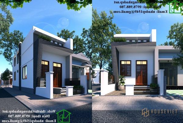 Nhà cấp 4 mái tôn, mẫu nhà cấp 4 có gác lửng ở Hoài Đức NDNC459 Nhà cấp 4 mái tôn, mẫu nhà cấp 4 có gác lửng ở Hoài Đức NDNC459