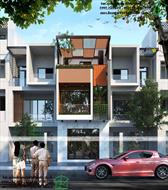 Tư vấn thiết kế mẫu nhà phố 3 tầng 4,5x15m hiện đại NDNP3T46