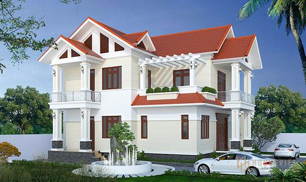 Xây nhà 2 tầng 400 triệu đẹp cần quan tâm đến quỹ đất hiện có.