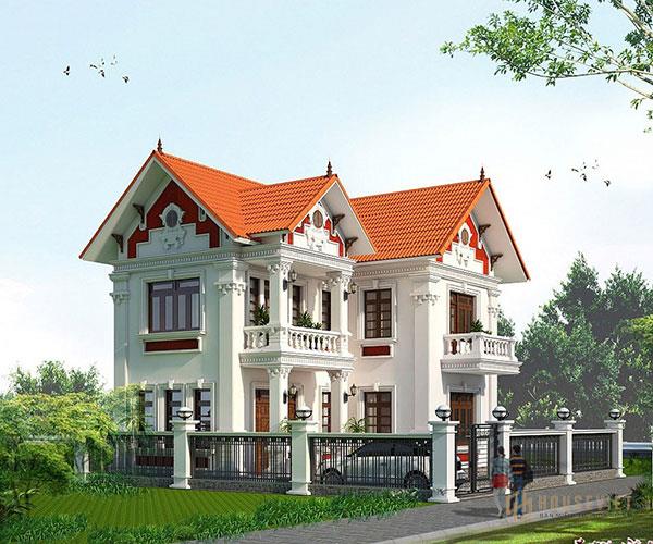 Mẫu thiết kế nhà 2 tầng 400 triệu mái thái cần có sự tính toán cụ thể về giá vật liệu xây dựng.