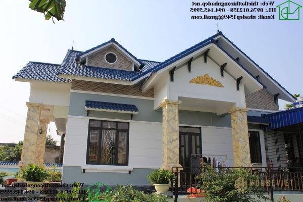 Thiết kế thi công nhà cấp 4 mái thái trọn gói tại Dương Kinh Hải Phòng NDNC475