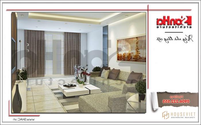 Mẫu thiết kế khách sạn mini 4 tầng kiến trúc cổ điển tại Sài Gòn - SH KS 0031 32 Thiết kế quầy lễ tân khách sạn mini tại sài gòn sh ks 0031