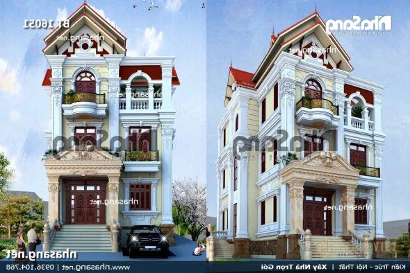 TOP 30+ bản vẽ nhà 3 tầng nhẹ nhàng 100m2 - 150m2/sàn đáng lưu tâm khi xây nhà