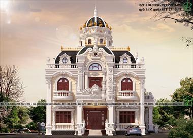 101 mẫu biệt thự cổ điển Pháp đẹp trên từng cen-ti-met