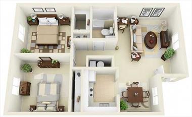 Thiết kế nội thất nhà cấp 4 50m2 và những lưu ý