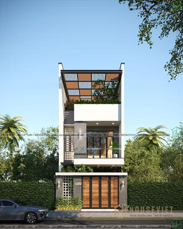 Mẫu thiết kế nhà ống 3 tầng 5x16m tại Tiền Hải Thái Bình NDNP3T61