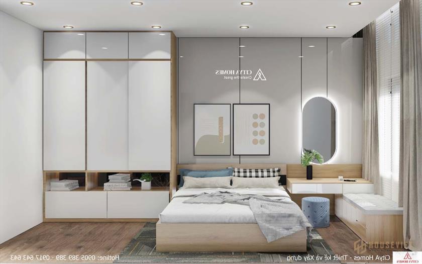 Phòng Ngủ Được Sắp Xếp Gọn Gàng Mang Đến Sự Thoải Mái Cho Gia Chủ