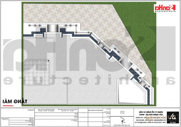Quy hoạch mặt bằng công năng khách sạn tân cổ điển 3 sao tại Vũng Tàu 