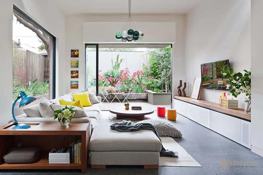 Phòng khách có view siêu đẹp