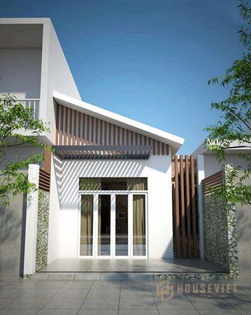 Mẫu thiết kế nhà ống 1 tầng 4x12m siêu nhỏ gọn