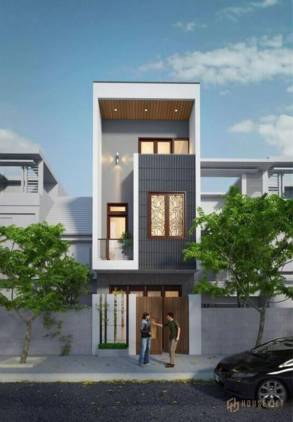 Mẫu nhà đẹp 3 tầng 4x16m