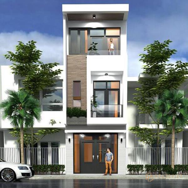 Mẫu nhà đẹp 3 tầng 4x16m