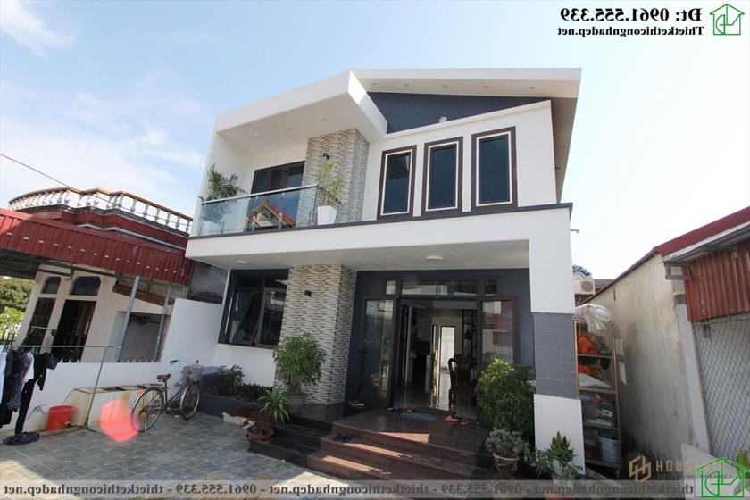 Hình ảnh thực tế nhà cấp 4 gác lửng tại Nam Định NDNC4114