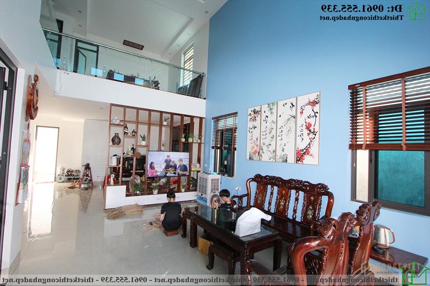 Phòng khách đẹp nhà cấp 4 NDNC4114