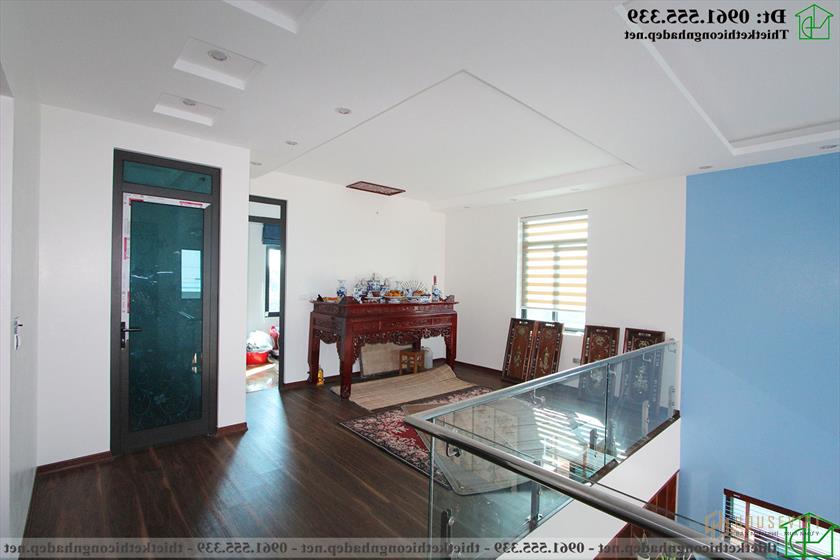 Phòng thờ cấp 4 gác lửng NDNC4114