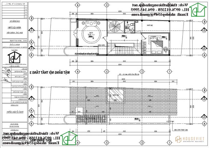 Nhà phố mặt tiền 5m 3 tầng NDNP3T47
