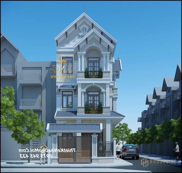 Hình ảnh nhà phố 2 mặt tiền đẹp