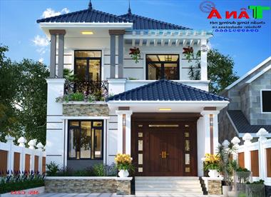 Tham khảo thêm mẫu nhà 2 tầng đẹp ở Tiên Yên, Quảng Ninh MS: C233