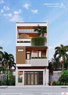 Thiết kế nhà Đà Nẵng 3 tầng chìa khóa trao tay - Khách chị Thịnh