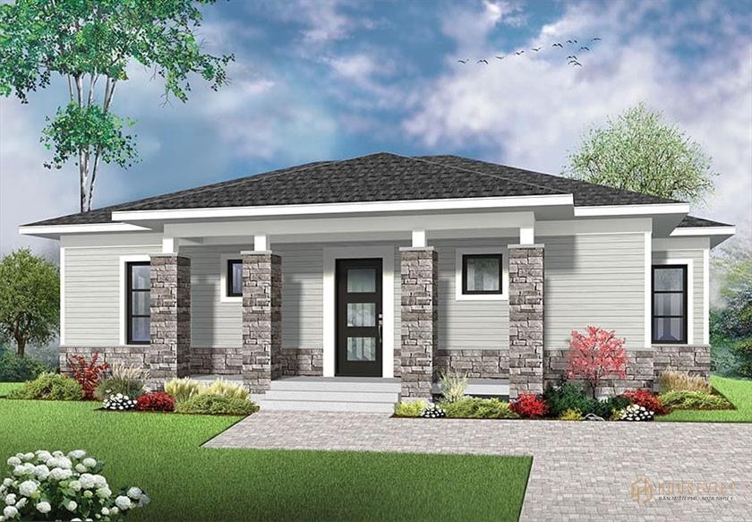 Không gian biệt thự gây ấn tượng ngay từ cái nhìn đầu tiên