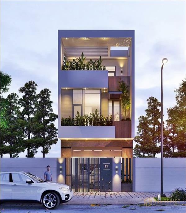 mẫu nhà đẹp 3 tầng 5x12m
