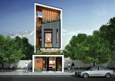 Mẫu nhà ống 3 tầng 5x12m đẹp hiện đại