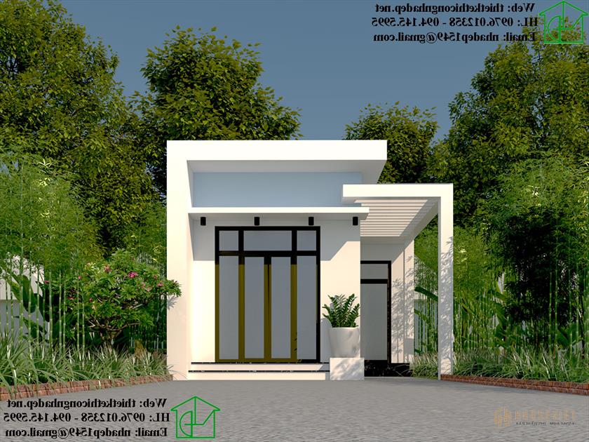 Xây nhà cấp 4 mái bằng 66 m2 giá 194 triệu NDNC440 Xây nhà cấp 4 mái tôn 66 m2 giá 194 triệu NDNC440