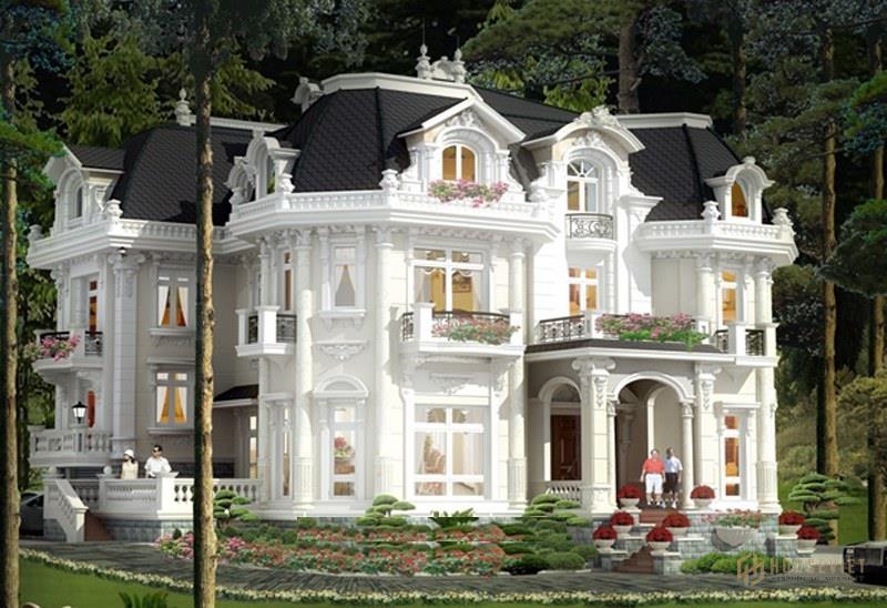 Mẫu thiết kế biệt thự 8x13 siêu đẹp