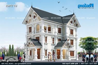 Tổng hợp những mẫu thiết kế biệt thự 3 tầng đẹp nhất Nam Định 2020