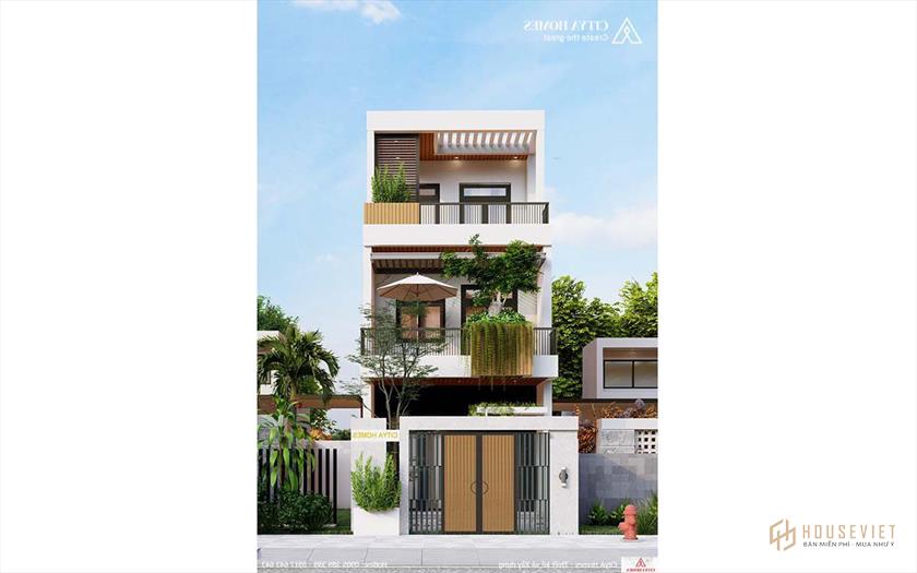 Mẫu Nhà Phố Hiện Đại Hiện Đại Phổ Biến Gần Đây