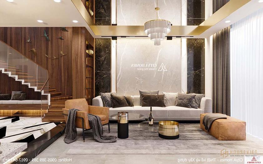 Góc Trang Trí Phòng Khách Siêu Sang