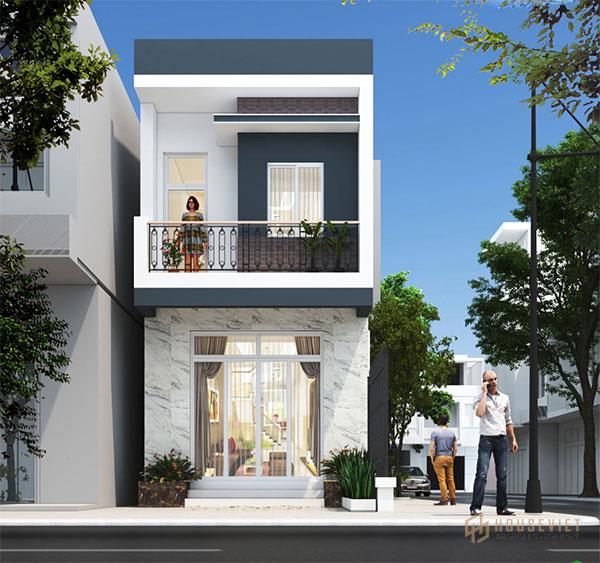 3x10m.  thiết kế nhà ống