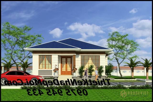 Nhà 1 tầng 100m2 đẹp