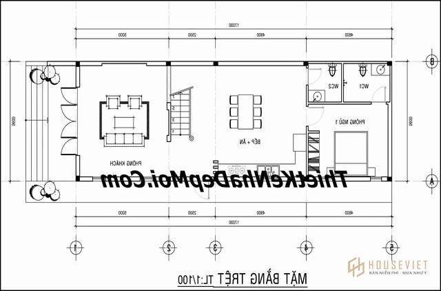 Bản vẽ xây nhà Bình Thuận 