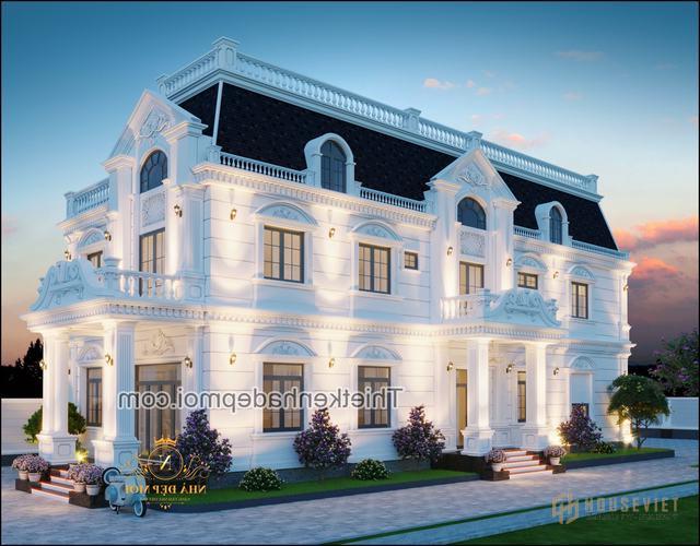 biet thu tan co dien hai tang