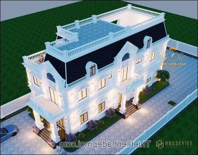 Biệt thự 200m2 tân cổ điển 
