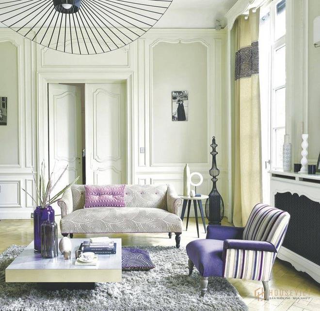 thiết kế phòng khách sang trọng