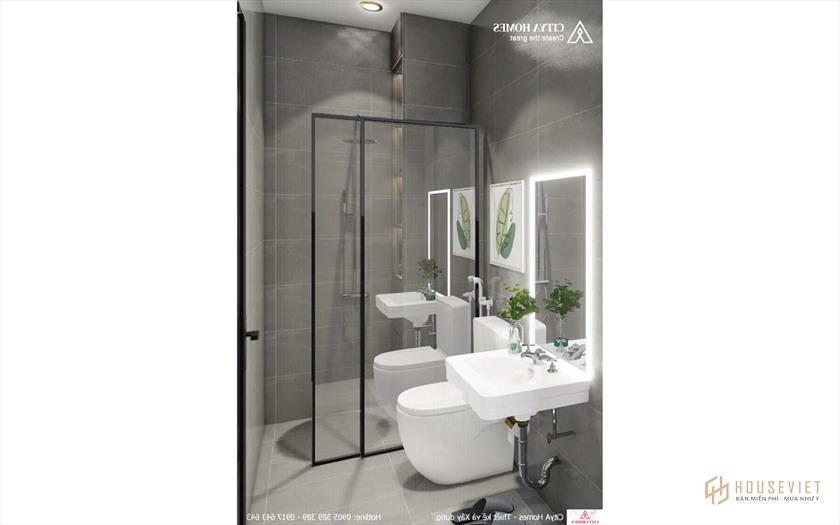 Phòng Tắm Với Thiết Kế Hiện Đại, Nhiều Tiện Ích Sử Dụng