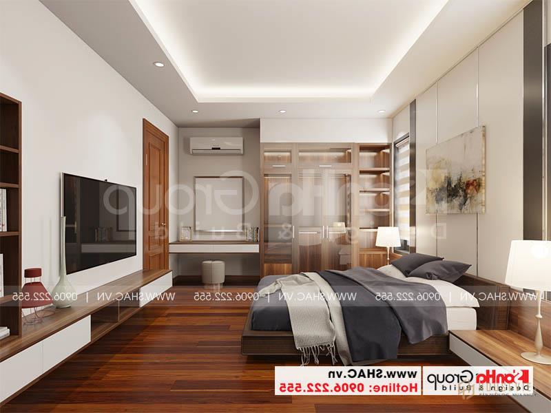 Đây cũng là một thiết kế nội thất phòng ngủ rất được ưa chuộng 